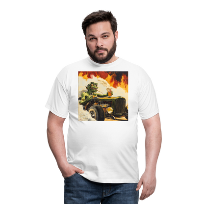 Ragg-Rex, T-shirt herr - vit