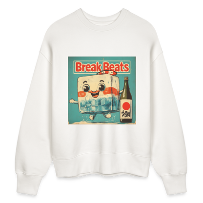 Nippon Break Beats,, Ekologisk oversizetröja RADDER unisex från Stanley/Stella - OFF WHITE