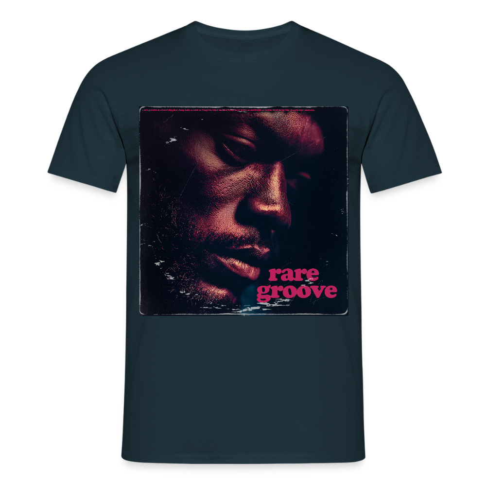 Groove Rare, T-shirt unisex - marinblå