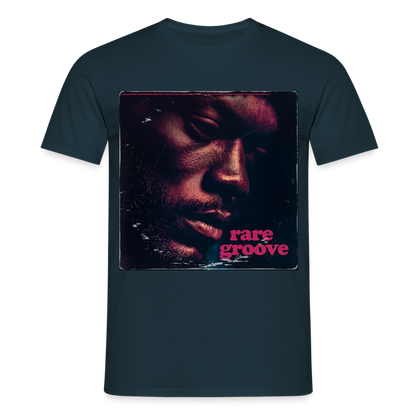 Groove Rare, T-shirt unisex - marinblå