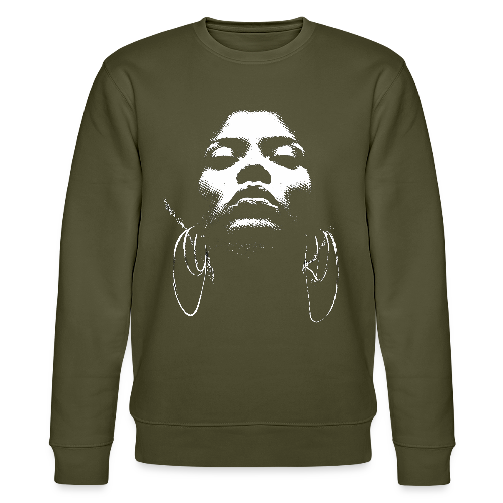 Beat Goddess, Ekologisk sweatshirt CHANGER unisex från Stanley/Stella - kaki