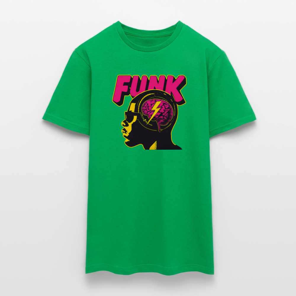 Funk Head, T-shirt herr - kellygrön