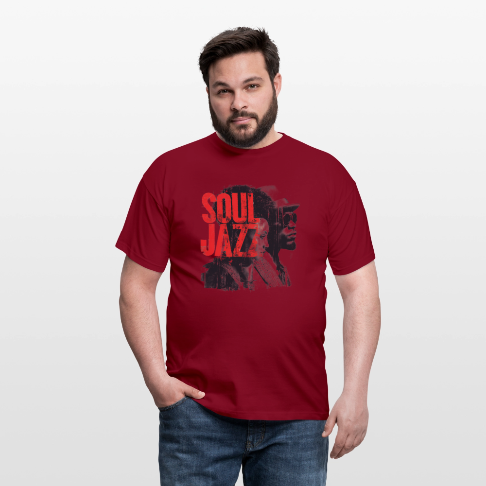 The Essence of Soul Jazz, T-shirt unisex - tegelröd