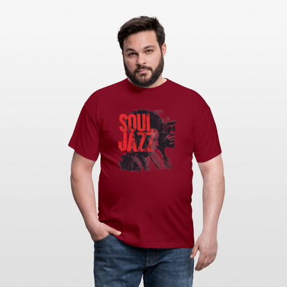 The Essence of Soul Jazz, T-shirt unisex - tegelröd