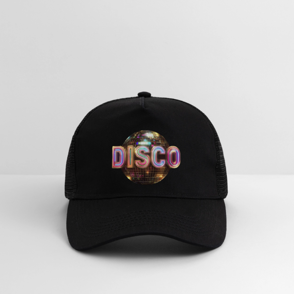 Disco Dreamscape, Trucker Cap - svart/svart