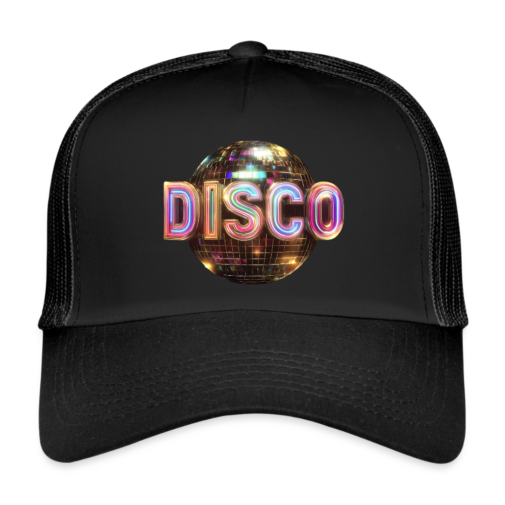 Disco Dreamscape, Trucker Cap - svart/svart