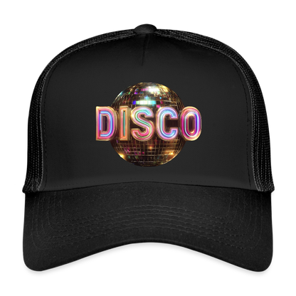 Disco Dreamscape, Trucker Cap - svart/svart