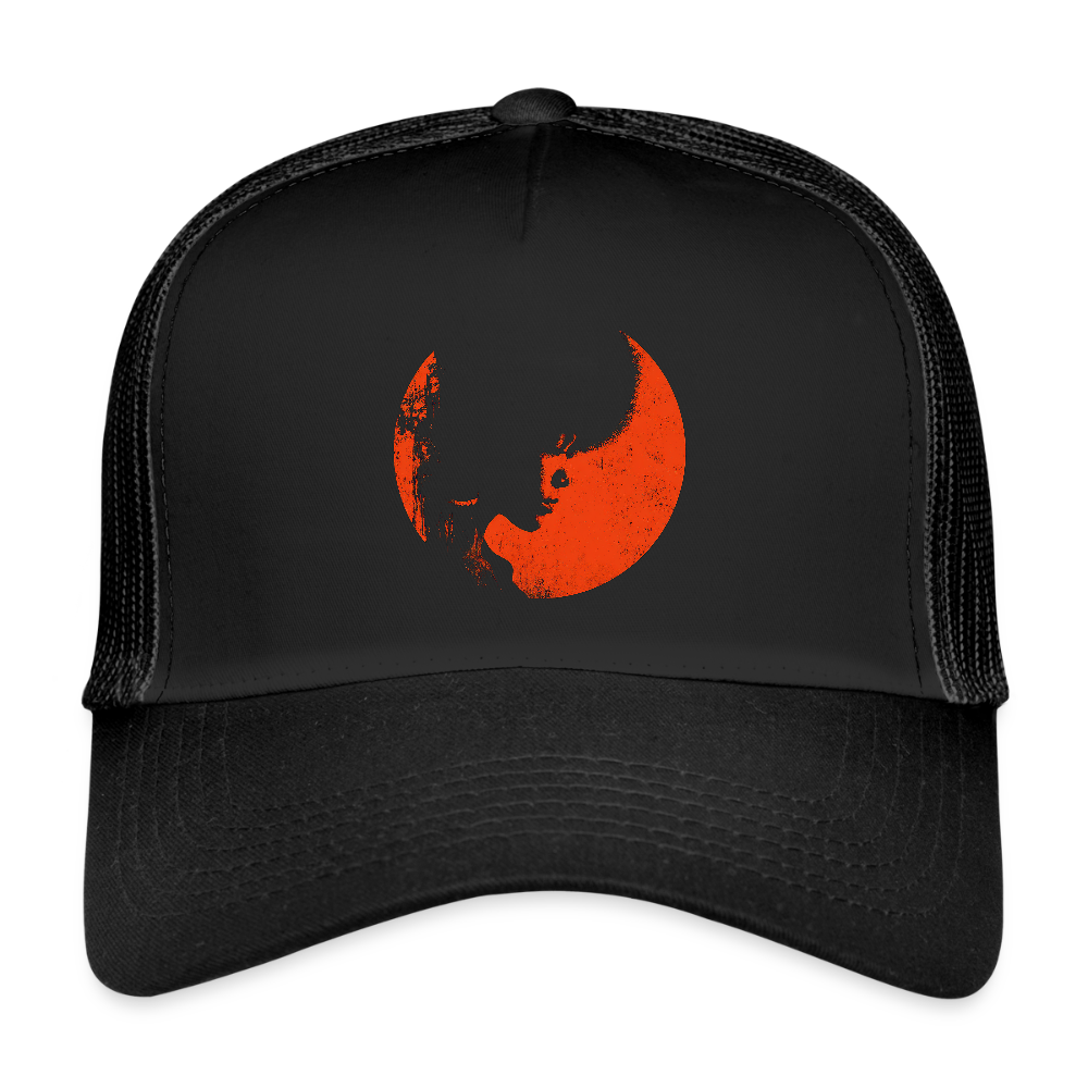 Crimson Melody, Trucker Cap - svart/svart