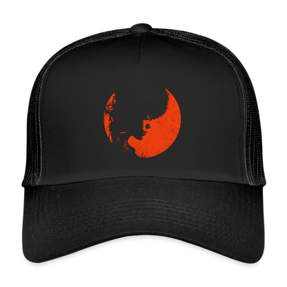Crimson Melody, Trucker Cap - svart/svart