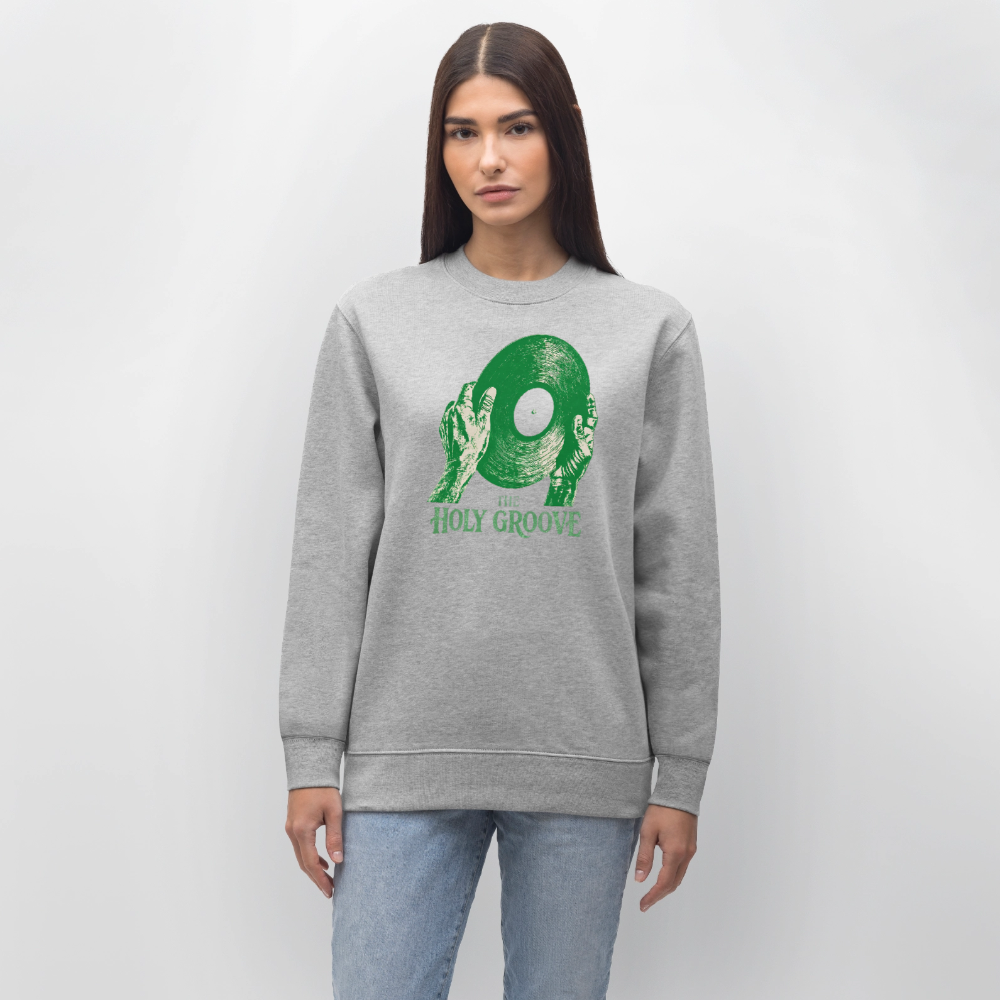 The Holy Groove, Ekologisk sweatshirt CHANGER unisex från Stanley/Stella - gråmelerad