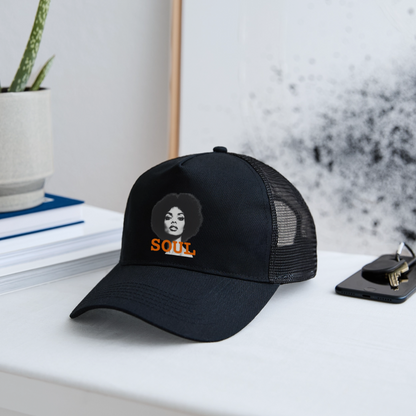 Soul PWR, Trucker Cap - svart/svart