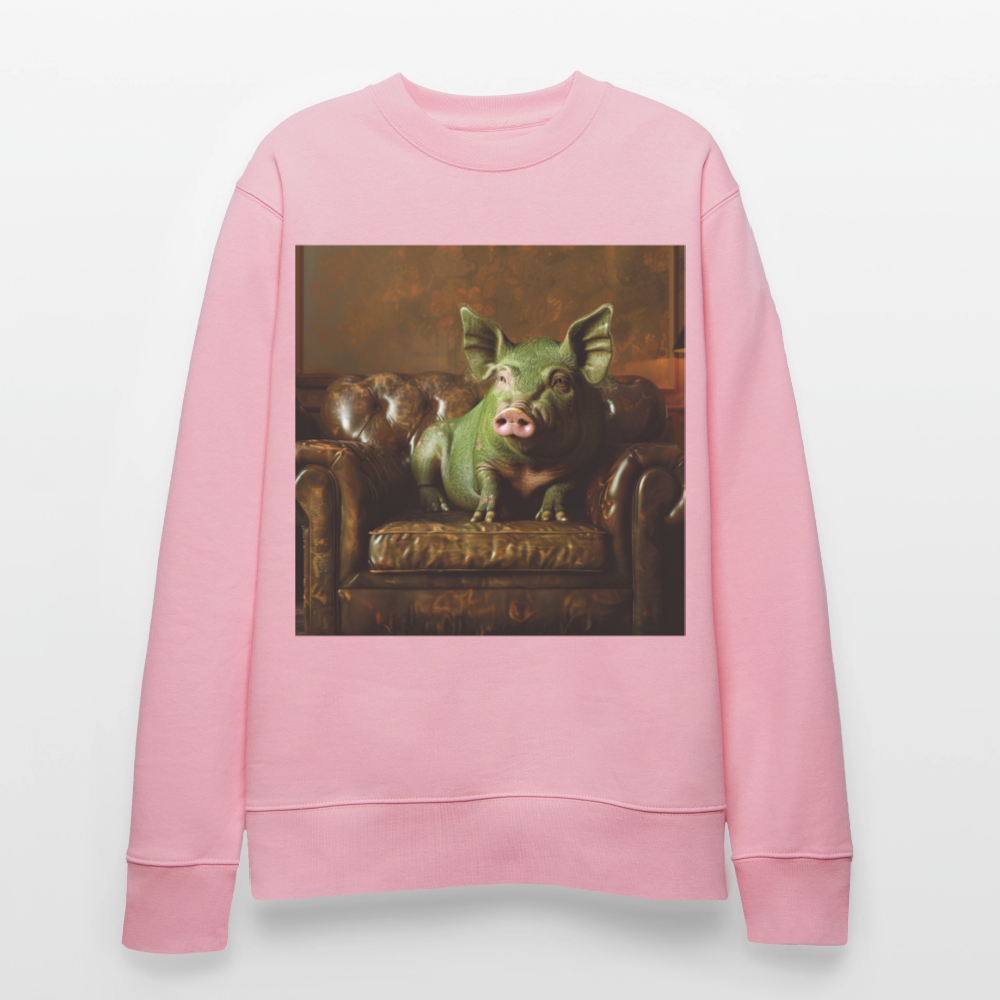 Grön Elegans, Ekologisk sweatshirt CHANGER unisex från Stanley/Stella - ljusrosa