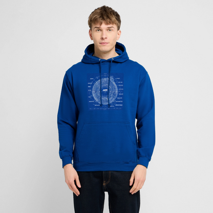 Kind of Blueprint, Luvtröja unisex - kungsblå
