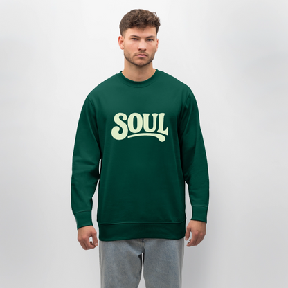 All About Soul, Ekologisk sweatshirt CHANGER unisex från Stanley/Stella - skogsgrön