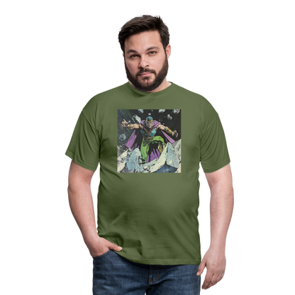 Granitus, T-shirt herr - Militärgrön