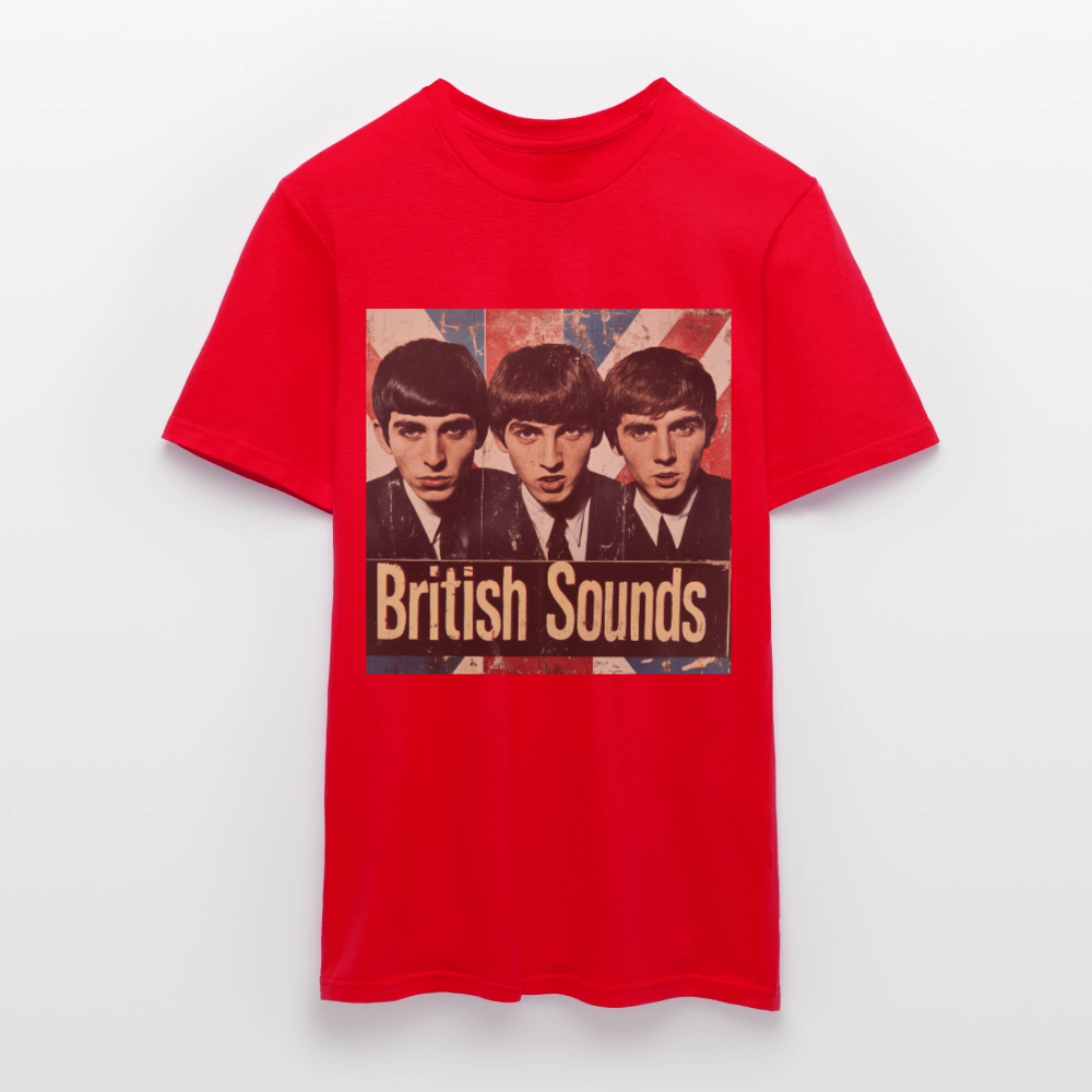 British sounds 1965, T-shirt herr - röd