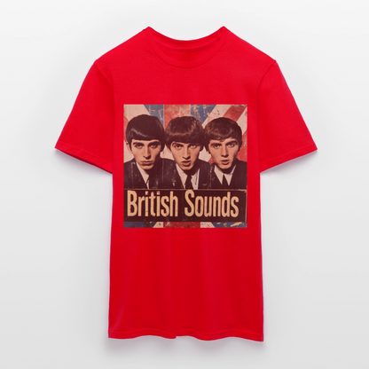British sounds 1965, T-shirt herr - röd