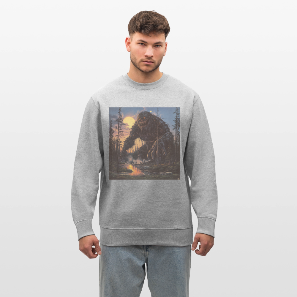 I Skuggorna av Värmland, Ekologisk sweatshirt CHANGER unisex från Stanley/Stella - gråmelerad