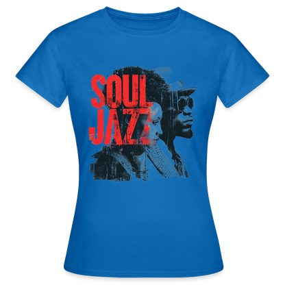 The Essence of Soul Jazz, T-shirt dam - royalblå