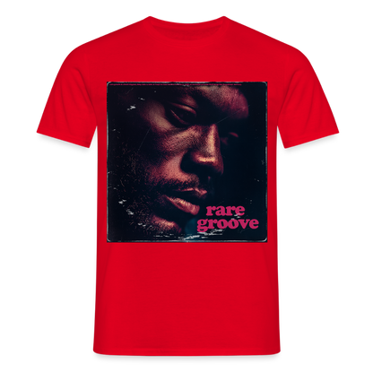Groove Rare, T-shirt unisex - röd