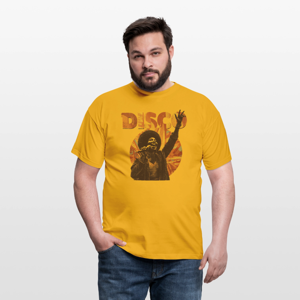 Boogie Soul, T-shirt unisex - gul