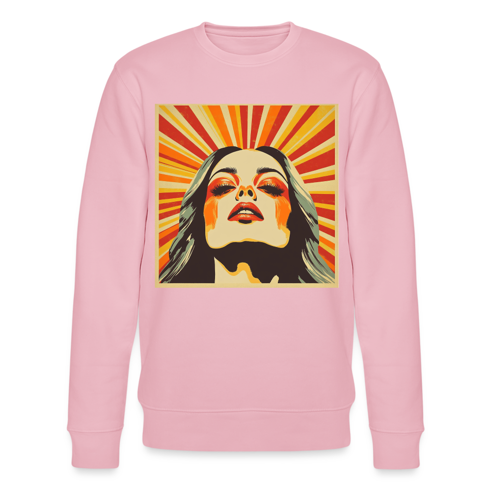 Sun Girl, Ekologisk sweatshirt CHANGER unisex från Stanley/Stella - ljusrosa