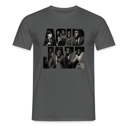 80s Club Jazzdance, T-shirt herr - kolgrå