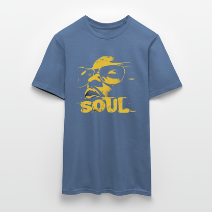 Funky Soul, T-shirt herr - duvblå 
