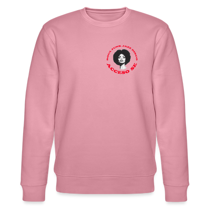 Where Music Lives – Powered by Acceso Family (small print), Ekologisk sweatshirt CHANGER unisex från Stanley/Stella - lila dröm