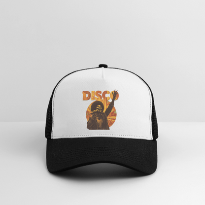 Boogie Soul, dance with your soulTrucker Cap - vit/svart