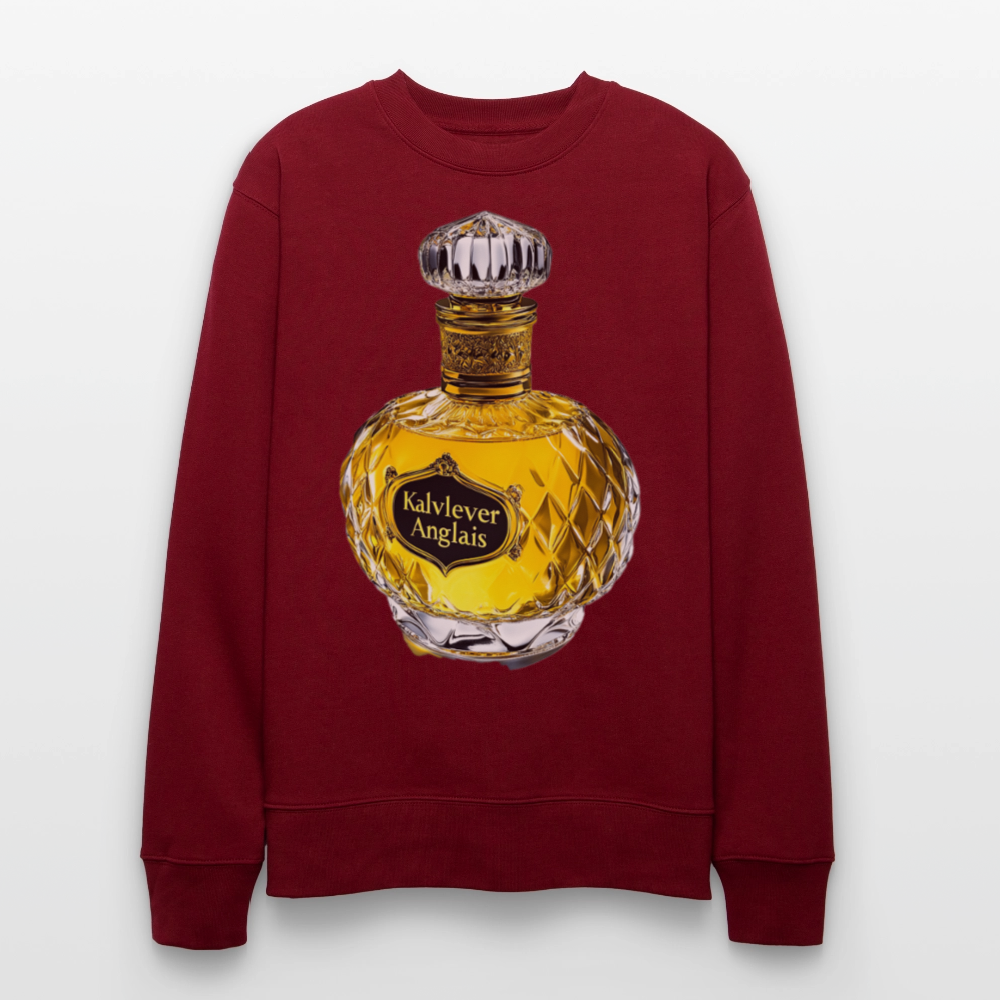 Eau de Perfume, Ekologisk sweatshirt CHANGER unisex från Stanley/Stella - vinröd