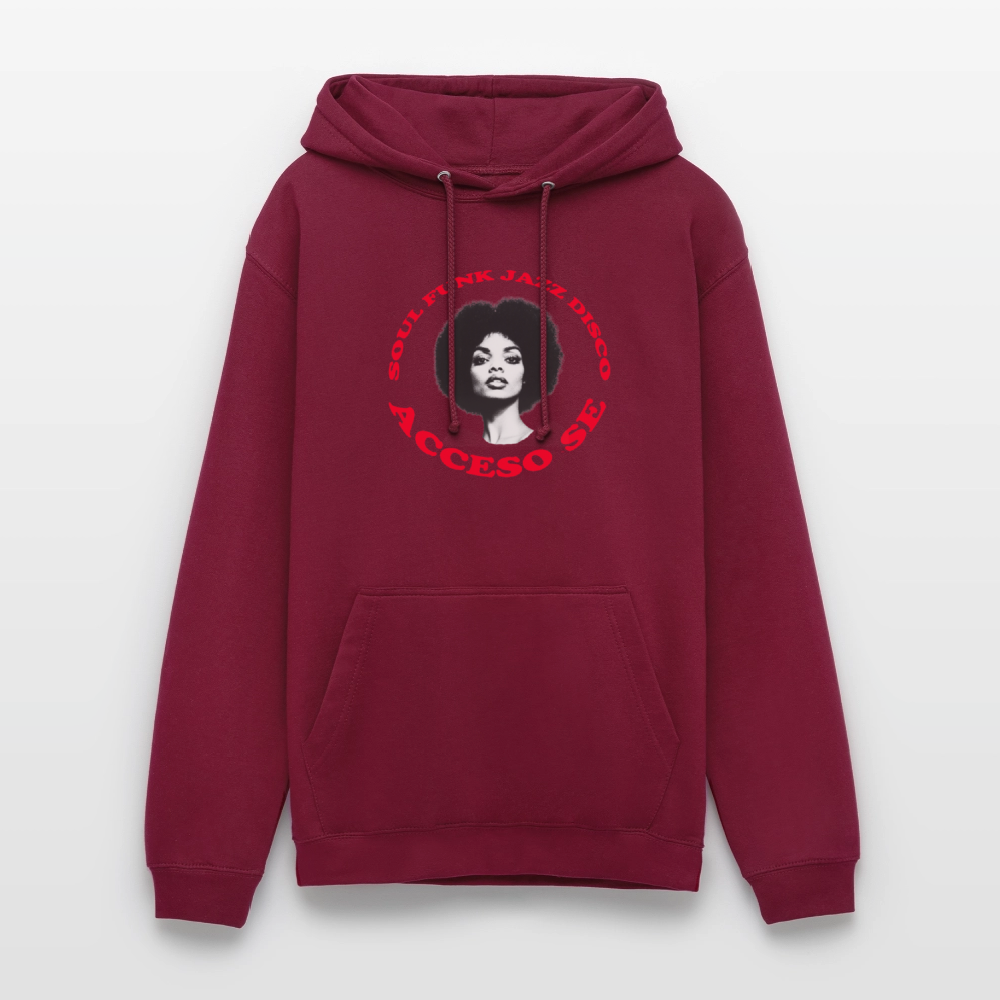 Where Music Lives – Powered by Acceso Family, Luvtröja unisex - bordeaux