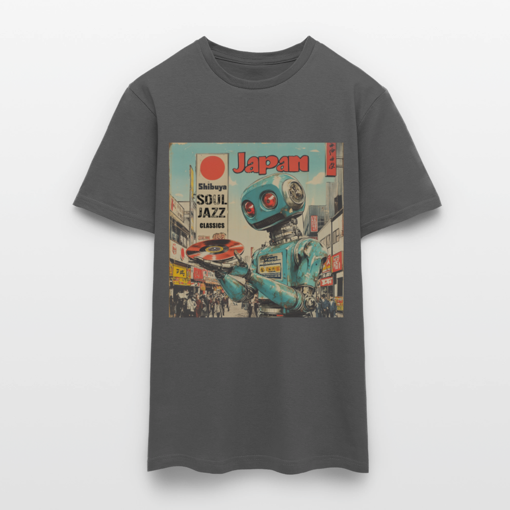 Shibuya Soul Jazz Classics, T-shirt herr - kolgrå