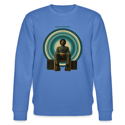 The Creator Has a Free Jazz Plan, Ekologisk sweatshirt CHANGER unisex från Stanley/Stella - blå