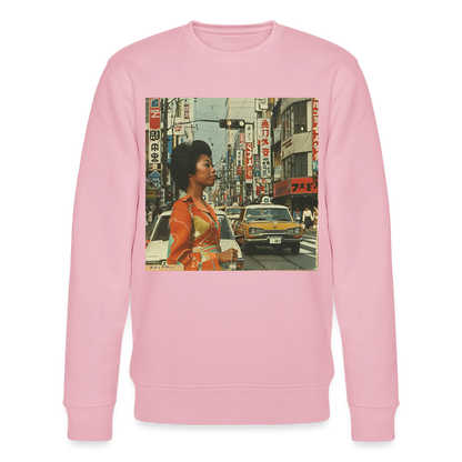 Yumi Sakamoto, Ekologisk sweatshirt CHANGER unisex från Stanley/Stella - ljusrosa