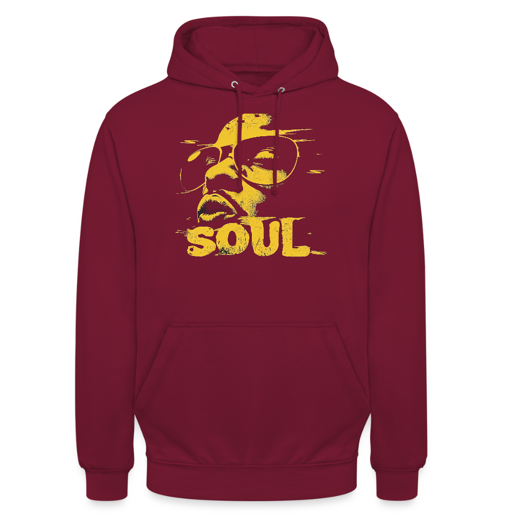Funky Soul, Luvtröja unisex - bordeaux