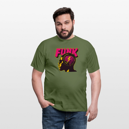 Funk Head, T-shirt herr - Militärgrön