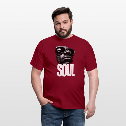 Soul Frequency, T-shirt herr - tegelröd
