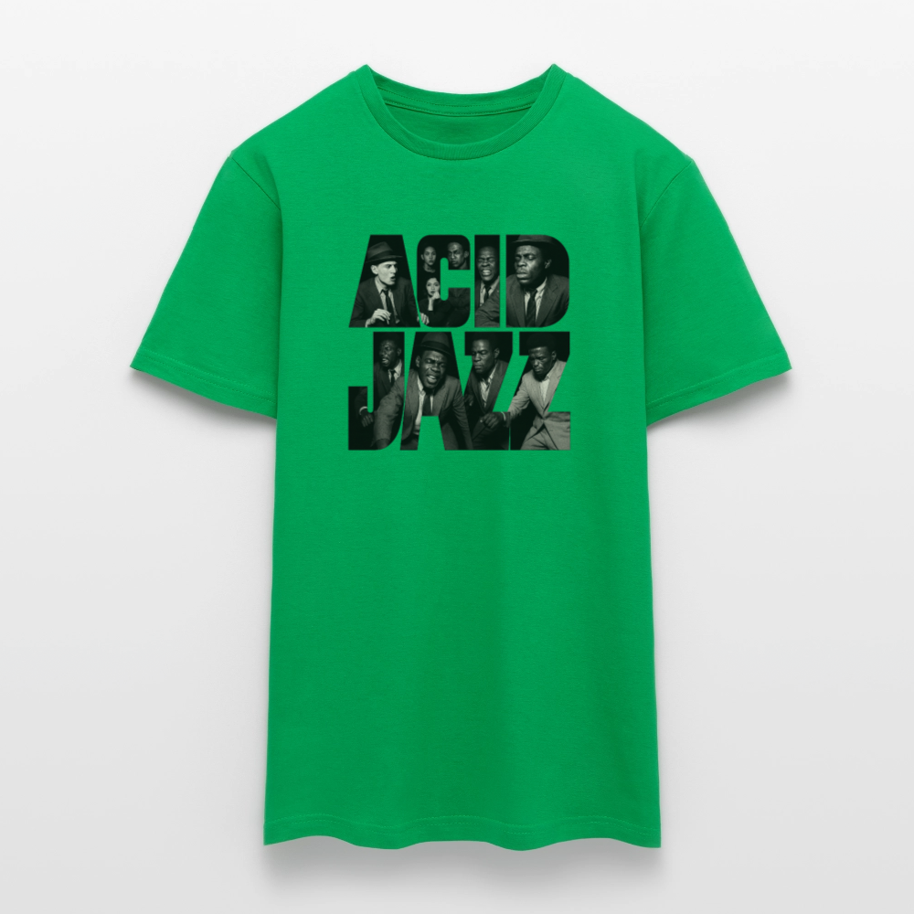 80s Club Jazzdance, T-shirt herr - kellygrön