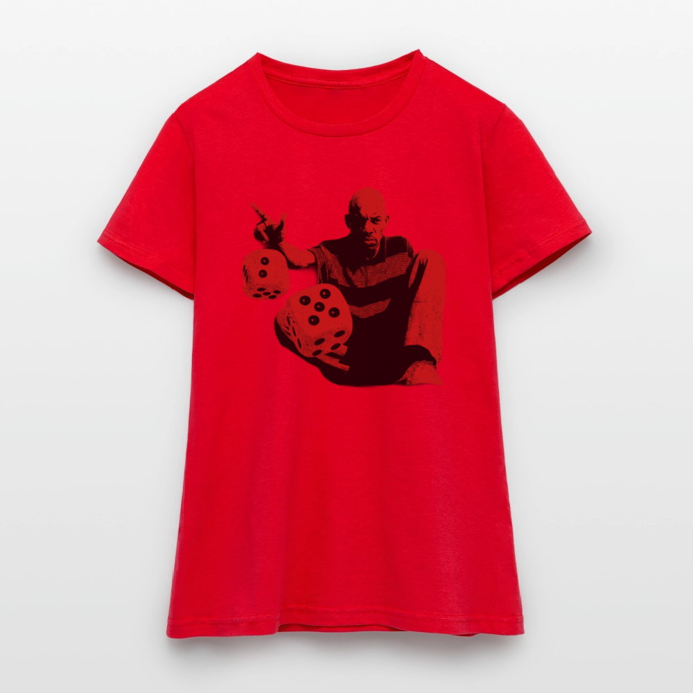 Six Side Story, T-shirt dam - röd
