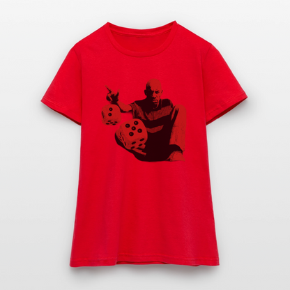 Six Side Story, T-shirt dam - röd