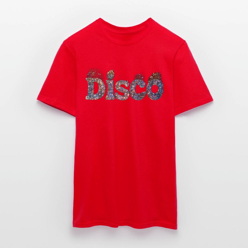 Star Dust, fades.T-shirt herr - röd