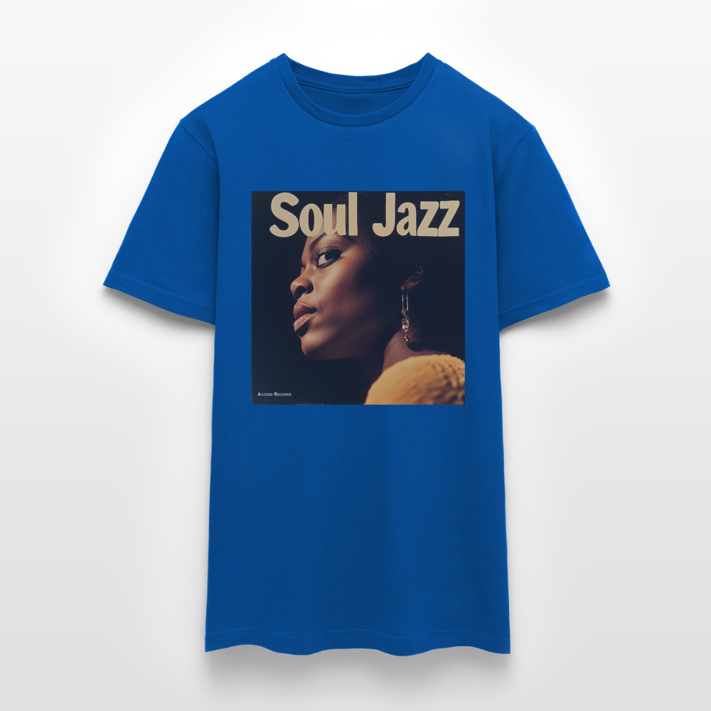 Acceso's Soul Groove: Jazz with a Beat, T-shirt herr - kungsblå