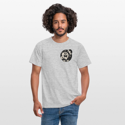 Groove Chaser, T-shirt herr - gråmelerad