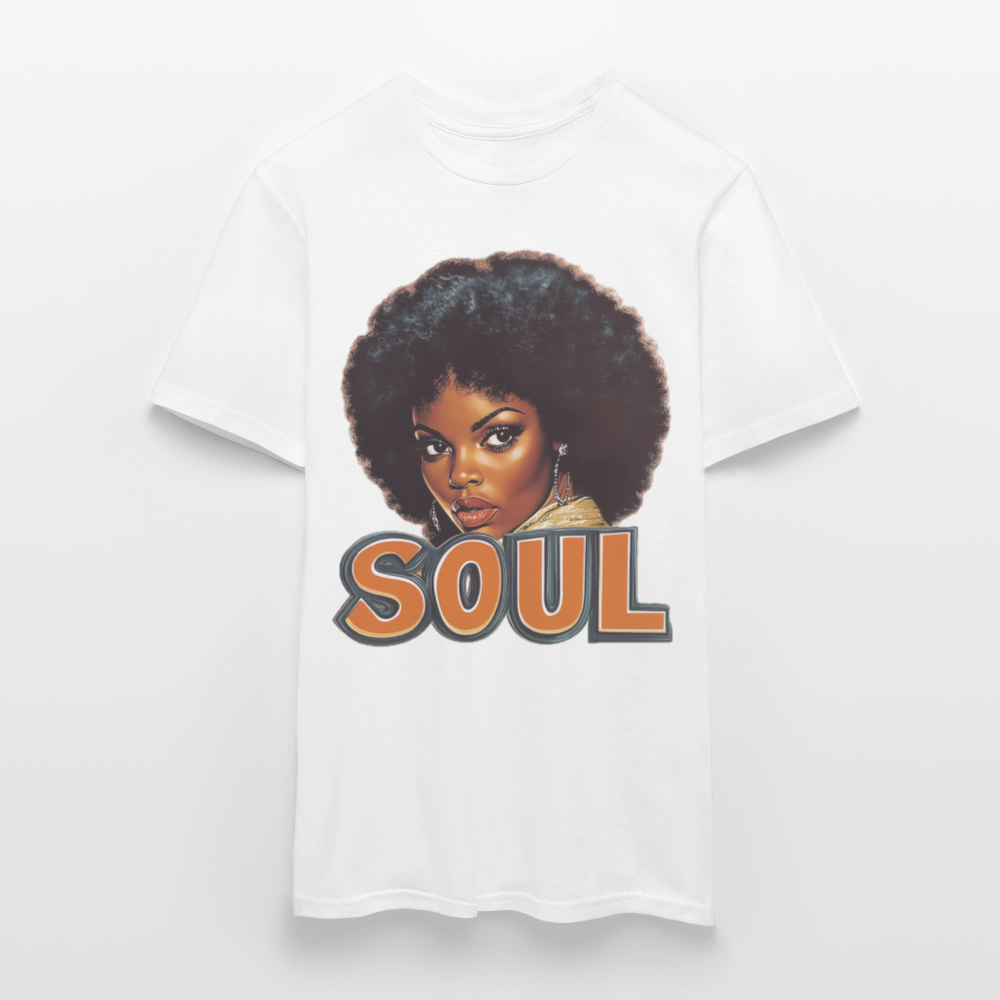 Soulful Vibes, T-shirt herr - vit