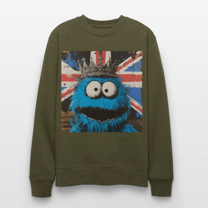 Monsters & Monarchs, Ekologisk sweatshirt CHANGER unisex från Stanley/Stella - kaki