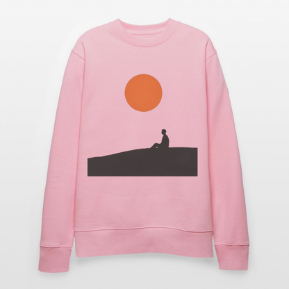 Under the sun, Ekologisk sweatshirt CHANGER unisex från Stanley/Stella - ljusrosa