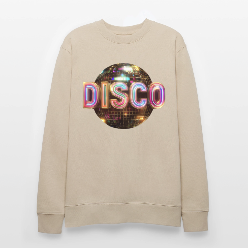 Disco Dreamscape, Ekologisk sweatshirt CHANGER unisex från Stanley/Stella - beige