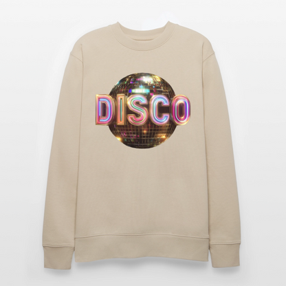 Disco Dreamscape, Ekologisk sweatshirt CHANGER unisex från Stanley/Stella - beige