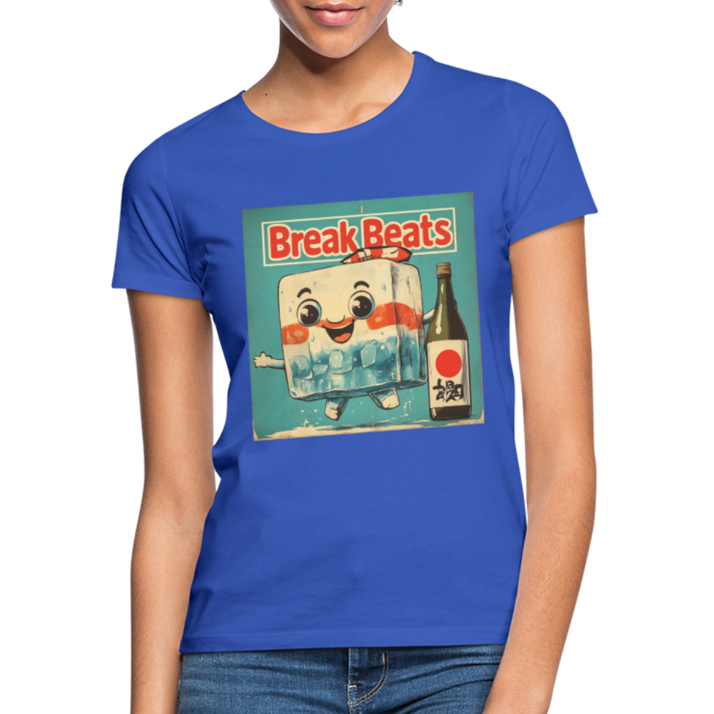 Nippon Break Beats, T-shirt dam - royalblå